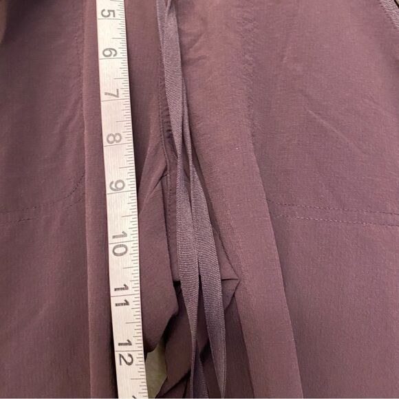 Gap fit Street To Studio hiking purple lightweight crop nylon pants S - Picture 6 of 10